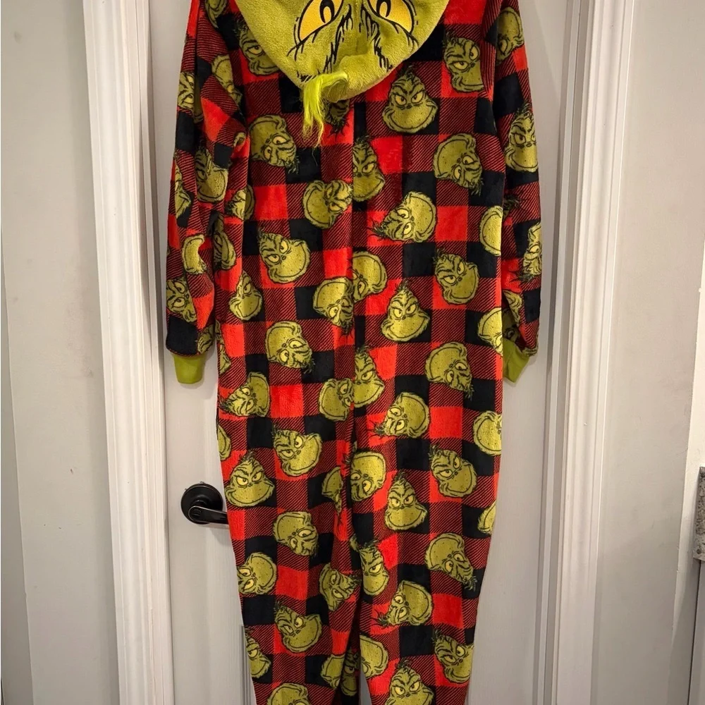 Grinch Red and Green Onesie